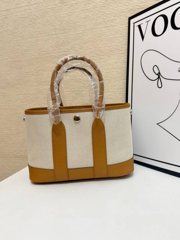 Hermes Garden Party Canvas and leather mini tote — AAA Quality Replica