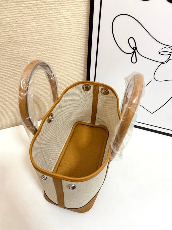 Hermes Garden Party Canvas and leather mini tote — AAA Quality Replica