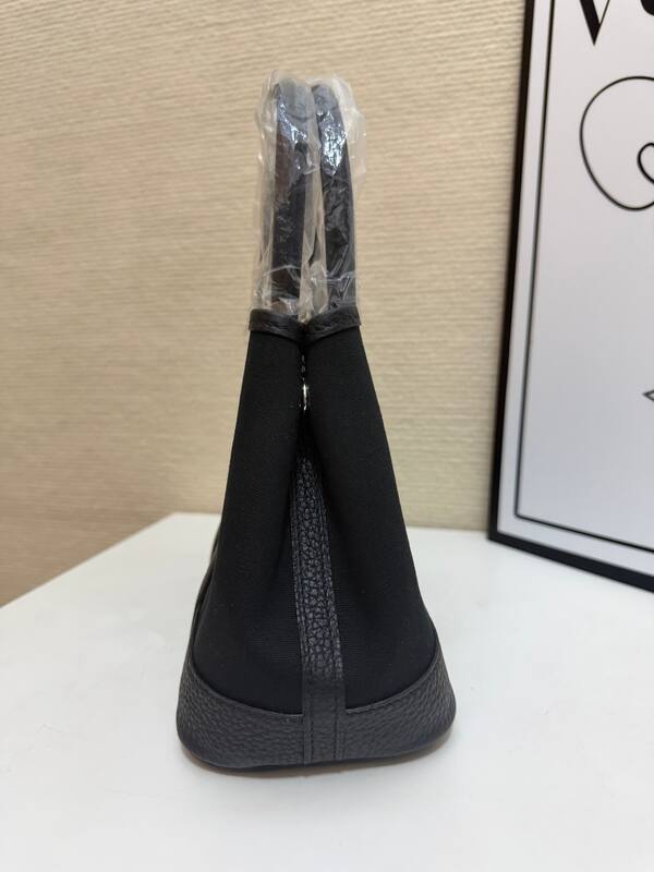 Hermes Garden Party Black mini everyday — AAA Quality Replica