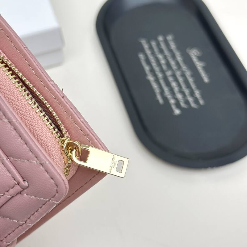 Saint Laurent Pink wallet — AAA Quality Replica