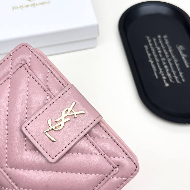 Saint Laurent Pink wallet — AAA Quality Replica