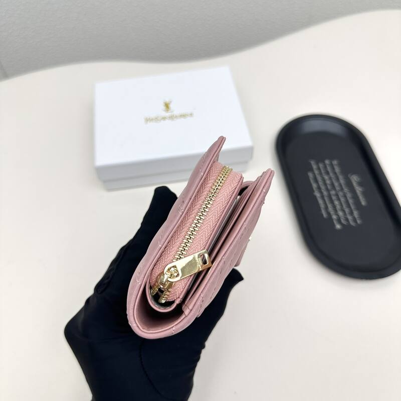 Saint Laurent Pink wallet — AAA Quality Replica