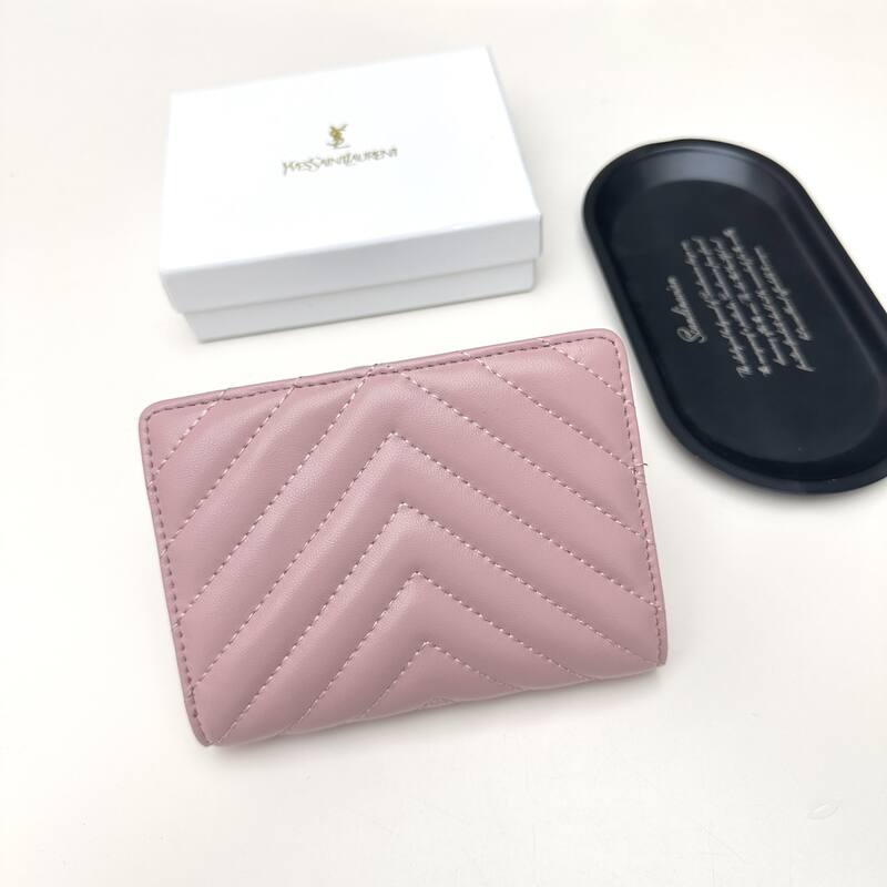 Saint Laurent Pink wallet — AAA Quality Replica