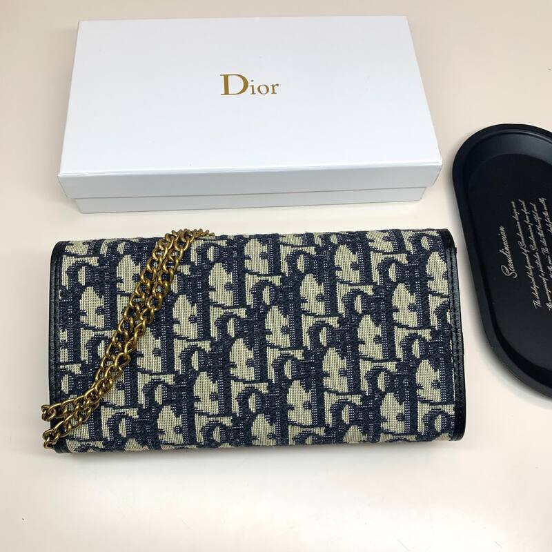 Dior Blue Oblique crossbody — AAA Quality Replica
