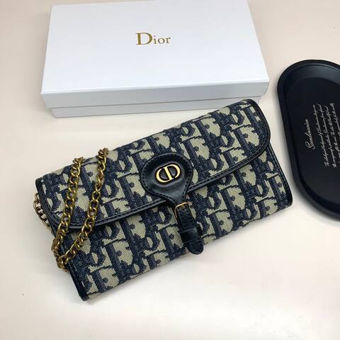 Dior Blue Oblique 19cm crossbody AAA Quality Replica