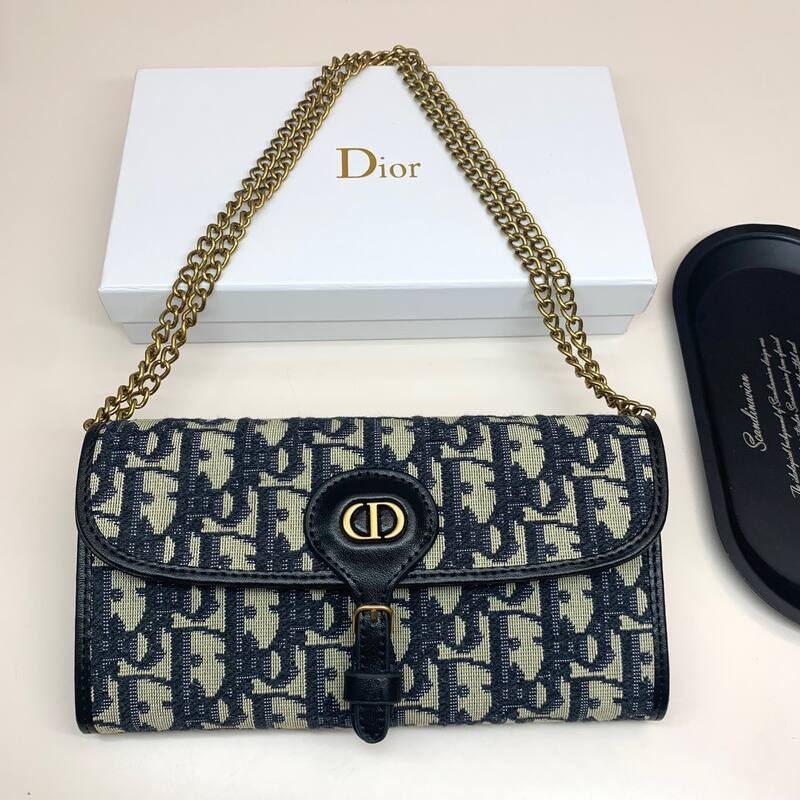 Dior Blue Oblique crossbody — AAA Quality Replica