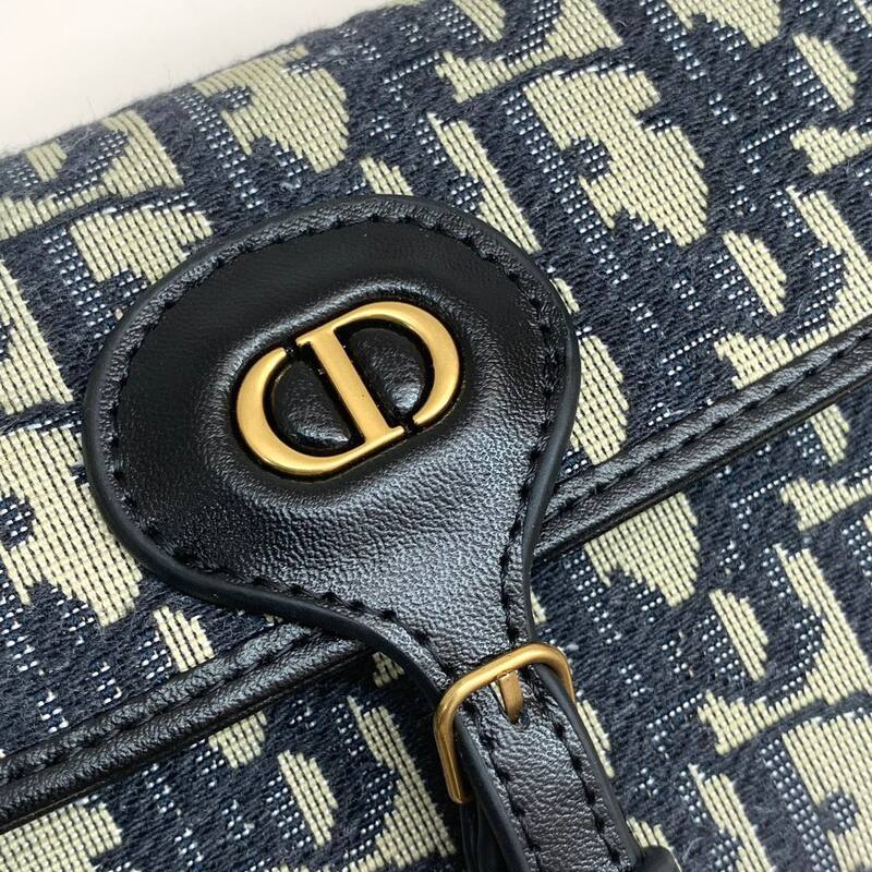 Dior Blue Oblique crossbody — AAA Quality Replica