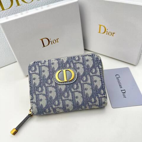 Dior Blue Gray Oblique 12 8 5 everyday 1 1 Replica