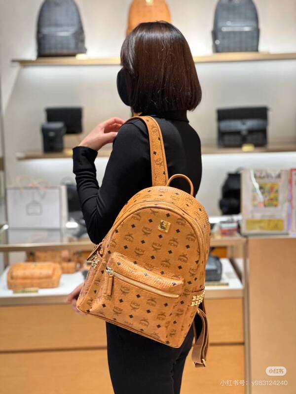 MCM Stark Visetos 30x38x15cm shoulder bag — AAA Quality Replica