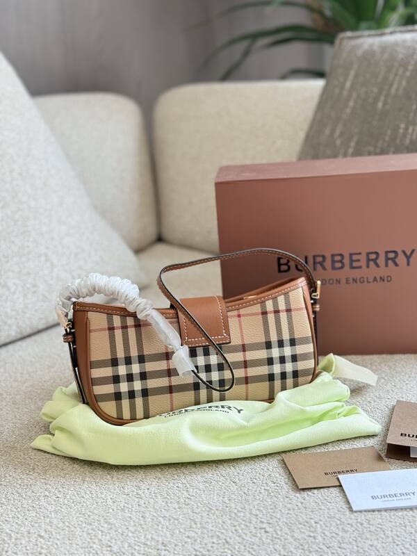 Burberry Brown 25x18x10cm shoulder bag — AAA Quality Replica