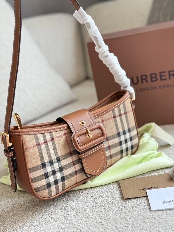 Burberry Brown 25x18x10cm shoulder bag — AAA Quality Replica