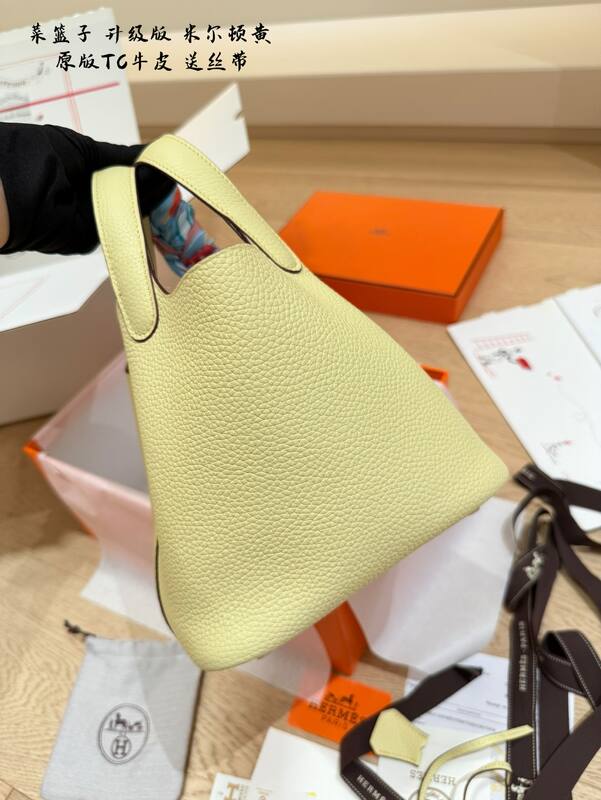 Hermes Picotin Lock Yellow everyday — AAA Quality Replica