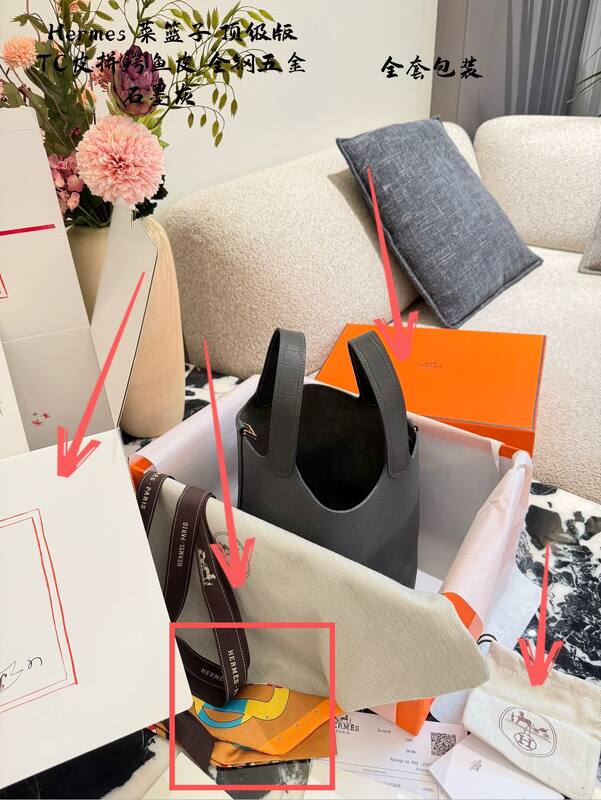 Hermes Picotin Lock Graphite Grey everyday — AAA Quality Replica