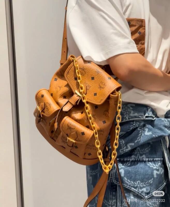 MCM Visetos 25x18x10cm shoulder bag — 1:1 Replica