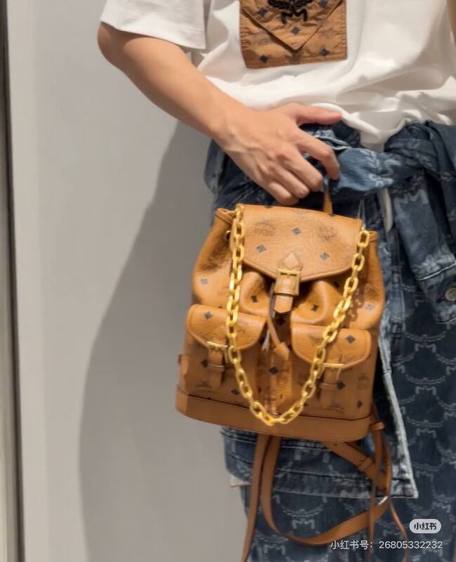 MCM Visetos 25x18x10cm shoulder bag — 1:1 Replica
