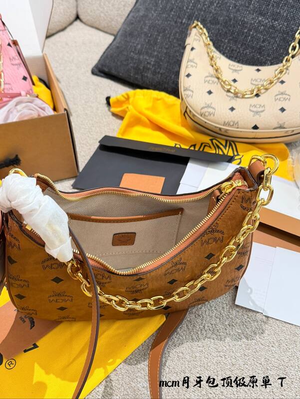 MCM Monogram 25x18x10cm shoulder bag — AAA Quality Replica