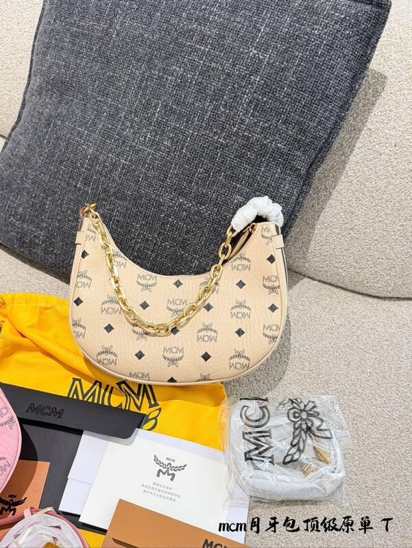 MCM Monogram 25x18x10cm shoulder bag — AAA Quality Replica