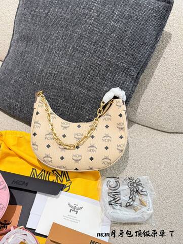 MCM Monogram 25x18x10cm shoulder bag AAA Quality Replica