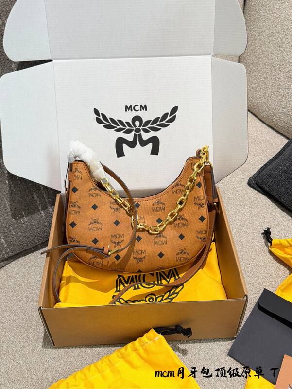MCM Monogram 25x18x10cm shoulder bag — AAA Quality Replica
