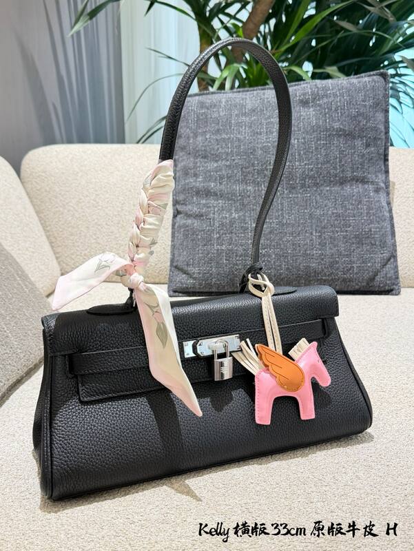 Hermes Kelly Brown shoulder — AAA Quality Replica