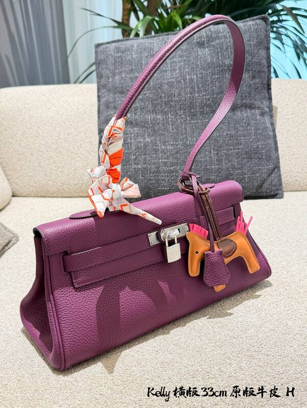 Hermes Kelly Brown shoulder — AAA Quality Replica