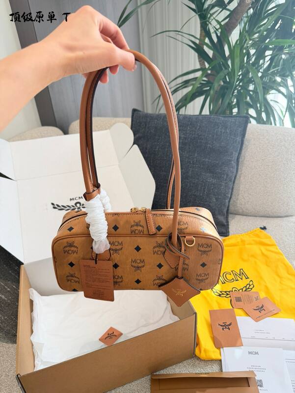 MCM Visetos 25x18x10cm shoulder bag — AAA Quality Replica