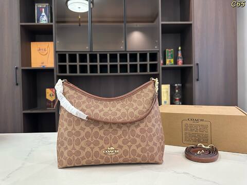 Coach Monogram shoulder bag AAA Quality Replica