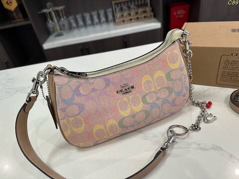 Coach Monogram shoulder bag AAA Quality Replica