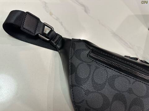 Coach Black shoulder bag Top Quality Replica