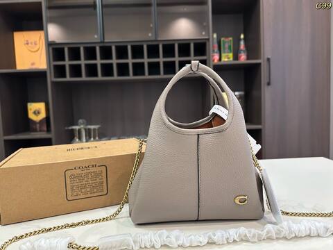 Coach White 18x12cm shoulder bag AAA Quality Replica