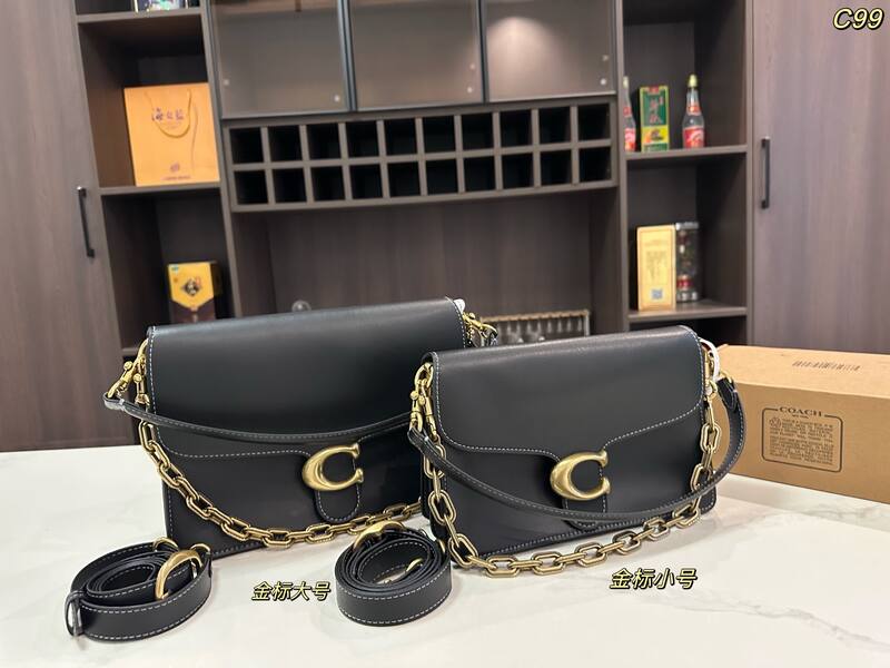 Coach Black 40x30x16cm shoulder bag — AAA Quality Replica