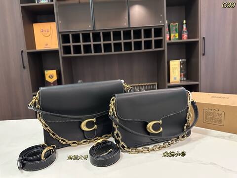Coach Black 40x30x16cm shoulder bag AAA Quality Replica