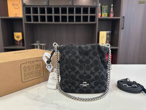 Coach Monogram 25x18x10cm shoulder bag 1 1 Replica