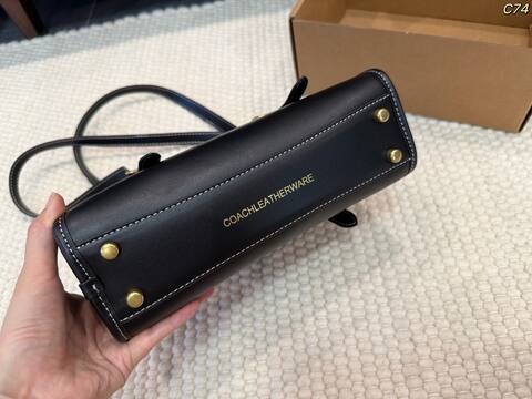 Coach Black shoulder bag AAA Quality Replica