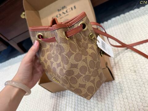 Coach Monogram 18x12cm shoulder bag 1 1 Replica
