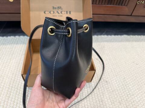 Coach Black 25x18x10cm shoulder bag Top Quality Replica