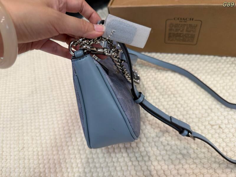 Coach Blue shoulder bag — Top Quality Replica