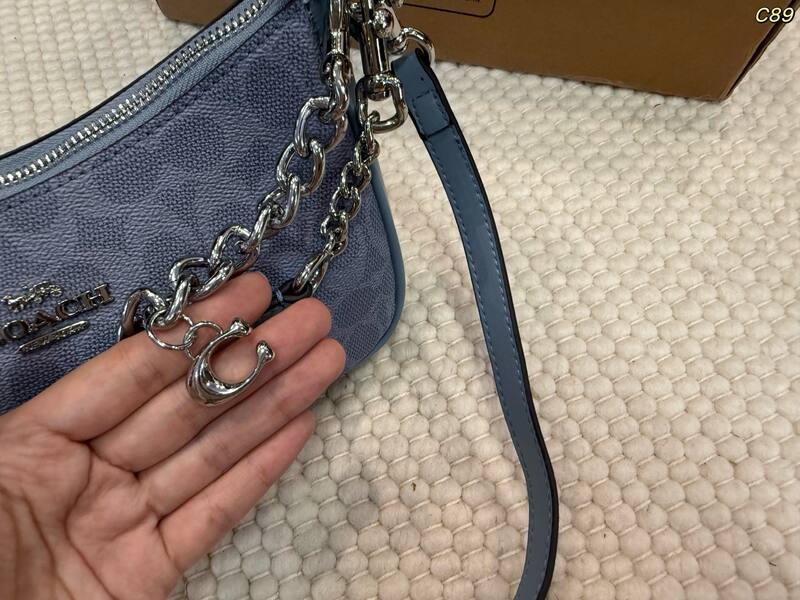 Coach Blue shoulder bag — Top Quality Replica