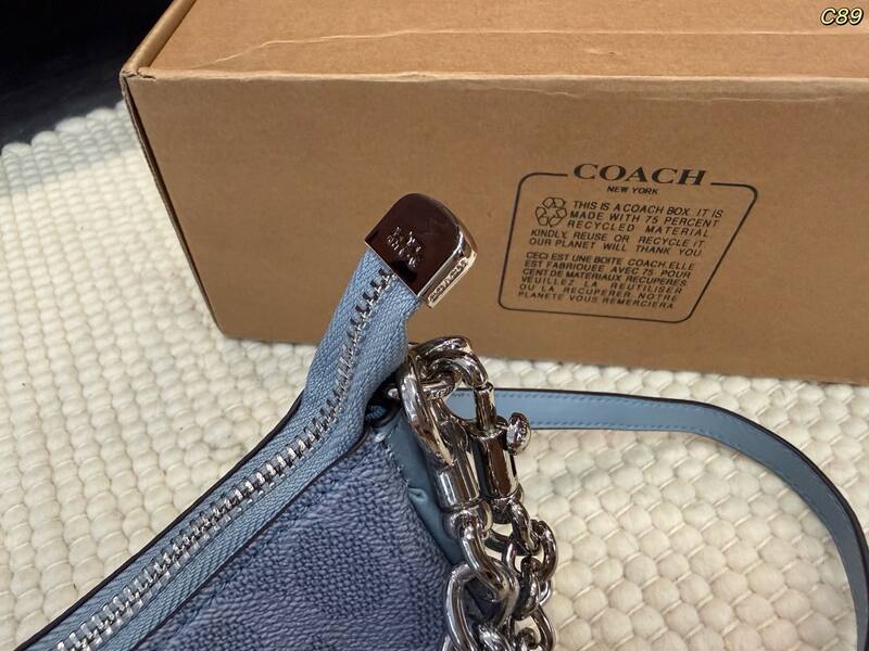 Coach Blue shoulder bag — Top Quality Replica