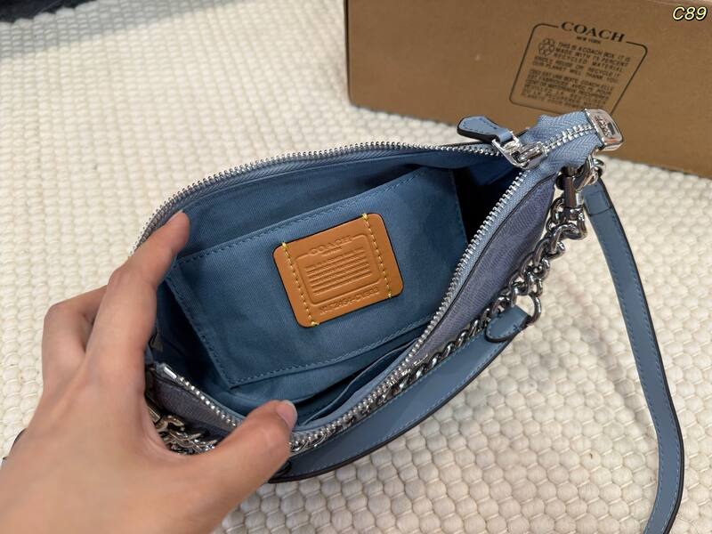 Coach Blue shoulder bag — Top Quality Replica