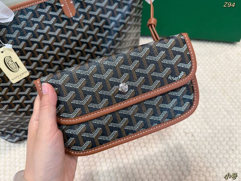 Goyard Brown 25x18x10cm shoulder bag — 1:1 Replica