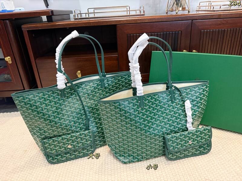 Goyard White 40x30x16cm shoulder bag — 1:1 Replica