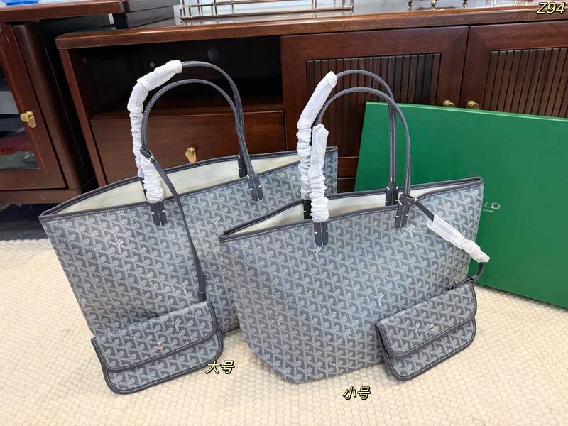 Goyard White 40x30x16cm shoulder bag — 1:1 Replica