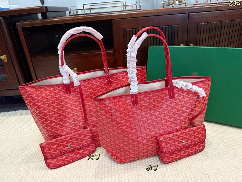 Goyard White 40x30x16cm shoulder bag — 1:1 Replica