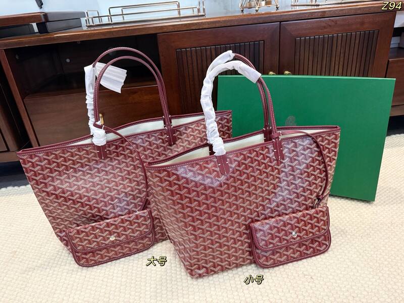 Goyard White 40x30x16cm shoulder bag — 1:1 Replica