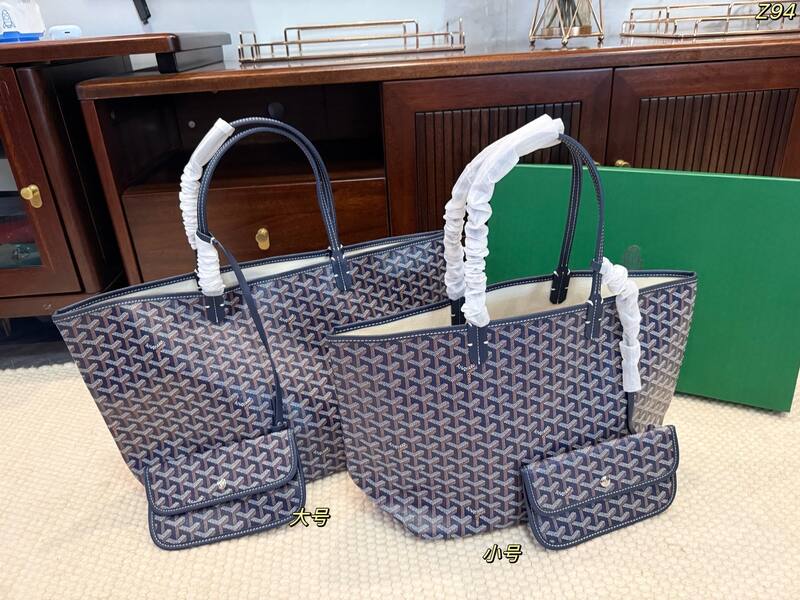 Goyard White 40x30x16cm shoulder bag — 1:1 Replica