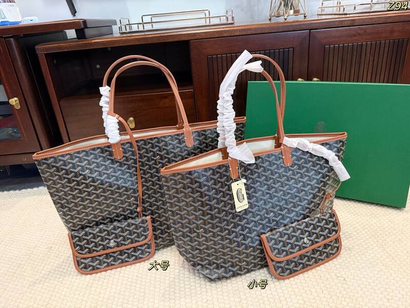 Goyard White 40x30x16cm shoulder bag — 1:1 Replica