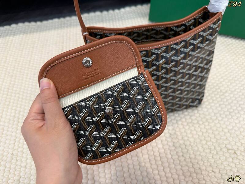 Goyard Brown 25x18x10cm shoulder bag — Premium Replica