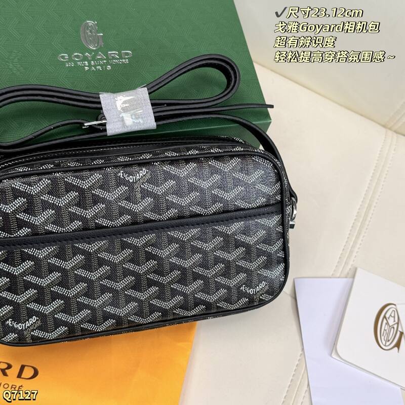 Goyard Black crossbody — AAA Quality Replica