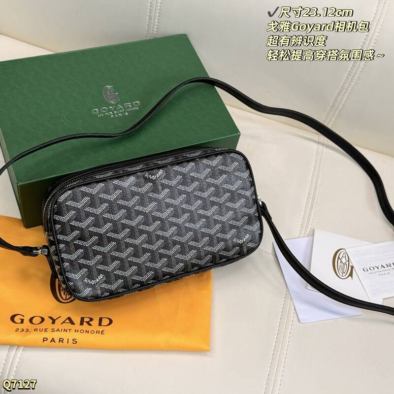 Goyard Black crossbody — AAA Quality Replica